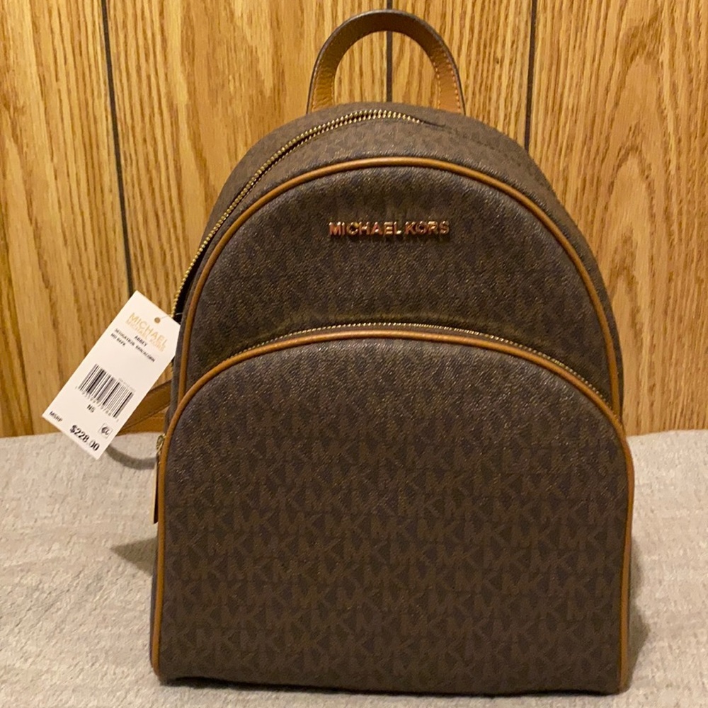 NWT Michael Kors Abbey Backpack